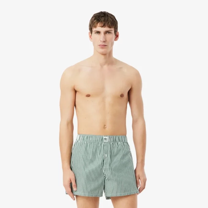 2-pack katoenen popeline boxershorts