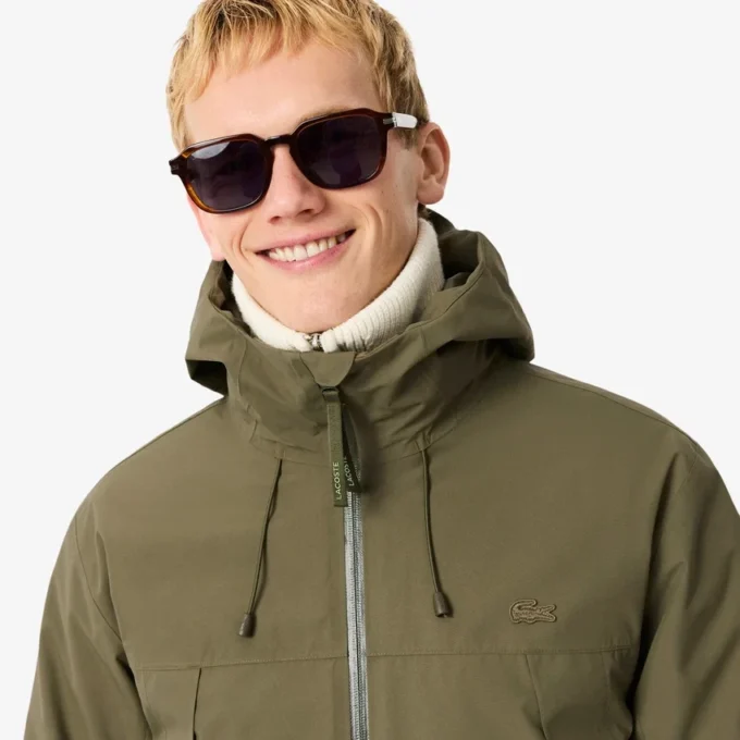 3-in-1 waterafstotende gewatteerde parka voor heren