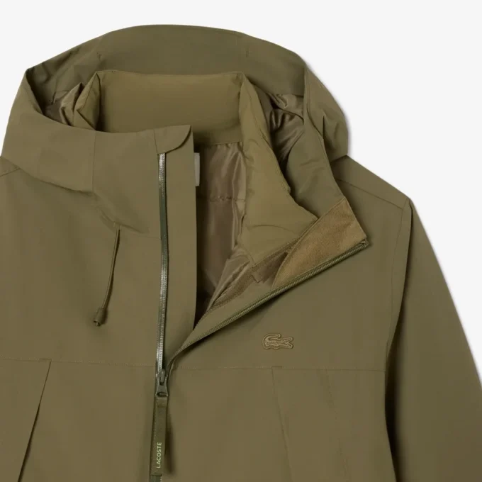 3-in-1 waterafstotende gewatteerde parka voor heren