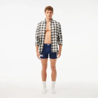 3-pack Boxershorts met krokodillenlogo voor heren