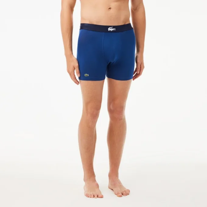 3-pack Boxershorts met krokodillenlogo voor heren