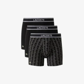 3-pack Boxershorts met monogramprint voor heren