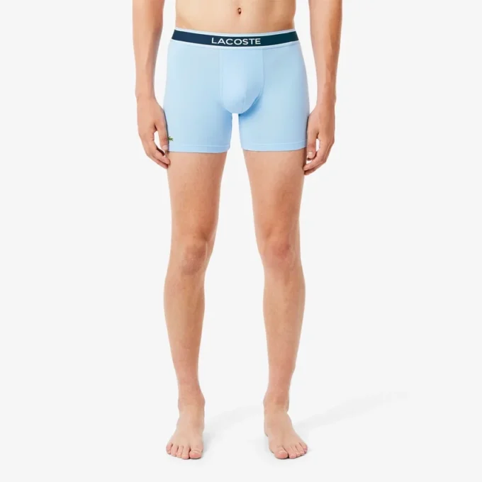 3-pack Boxershorts met monogramprint voor heren