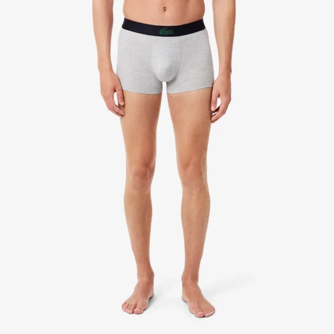 3-pack herenboxershorts met krokodillenprint
