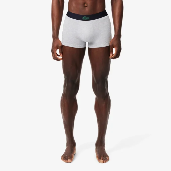3-pack herenboxershorts met krokodillenprint