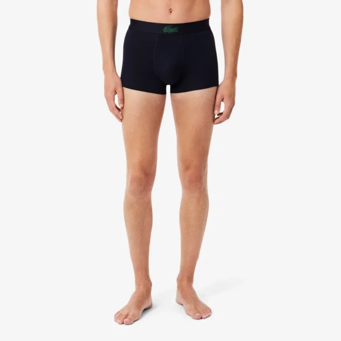 3-pack herenboxershorts met krokodillenprint