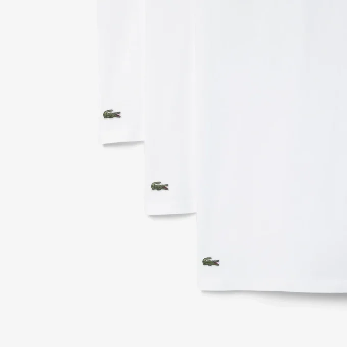3-pack katoenen ondershirts voor heren