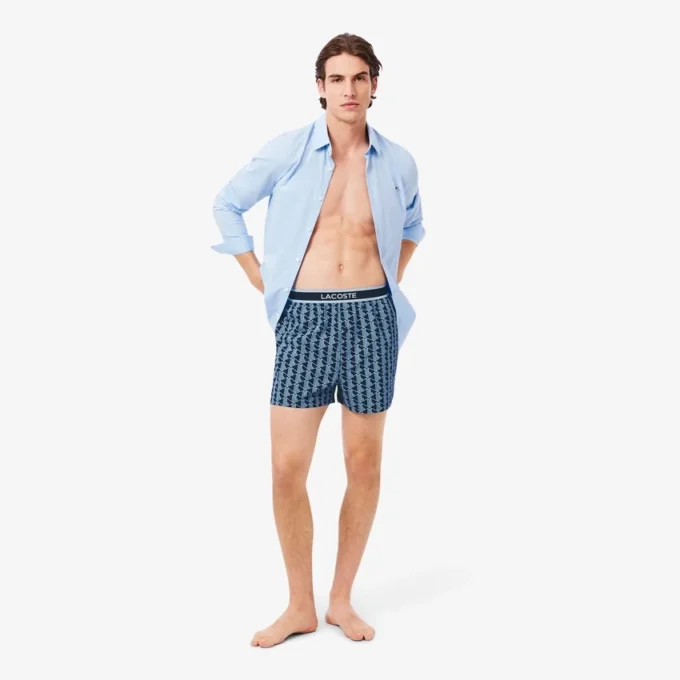 3-pack katoenen popeline boxershorts voor heren