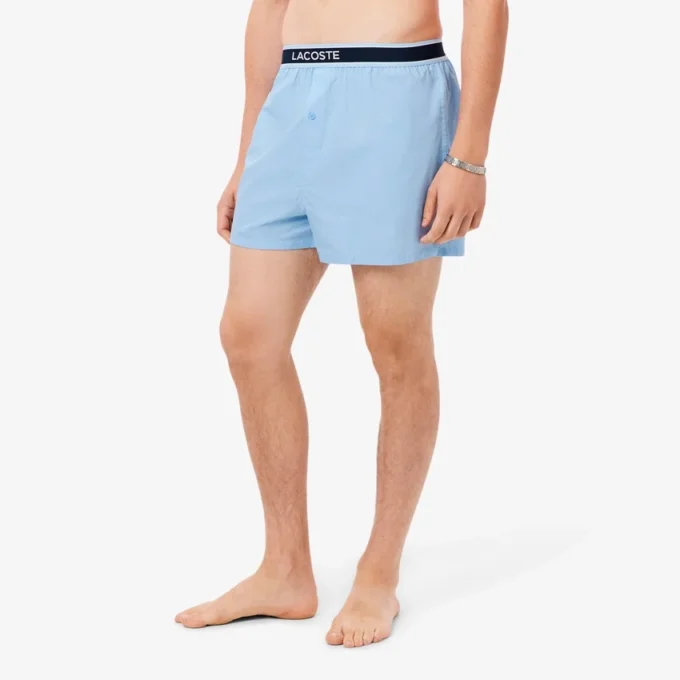 3-pack katoenen popeline boxershorts voor heren