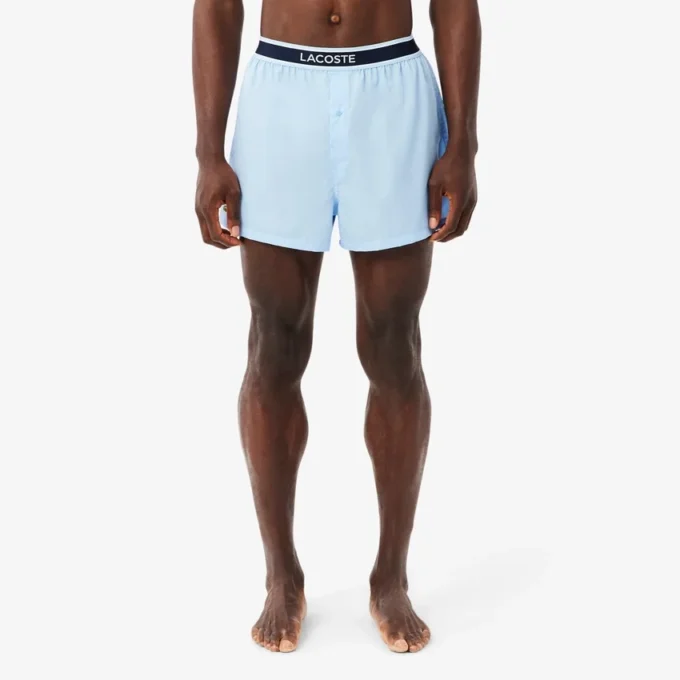 3-pack katoenen popeline boxershorts voor heren