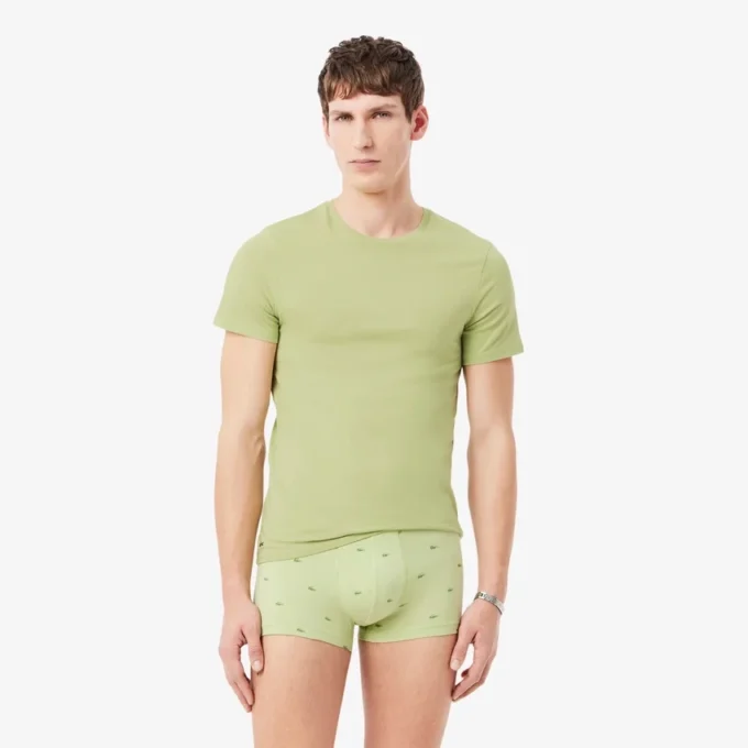 3-pack slim fit ondershirts voor heren