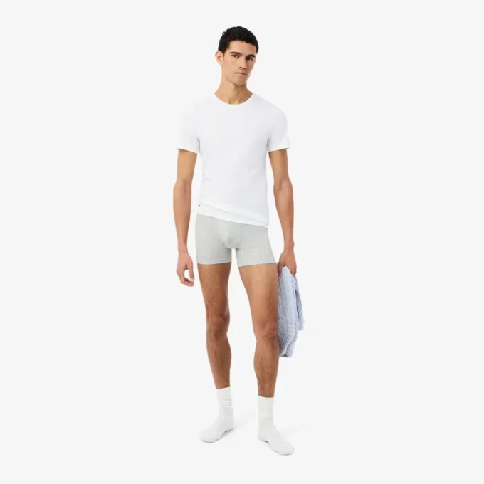 3-pack slim fit ondershirts voor heren