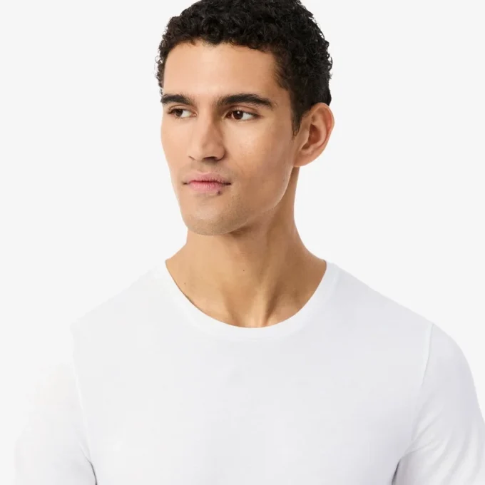 3-pack slim fit ondershirts voor heren