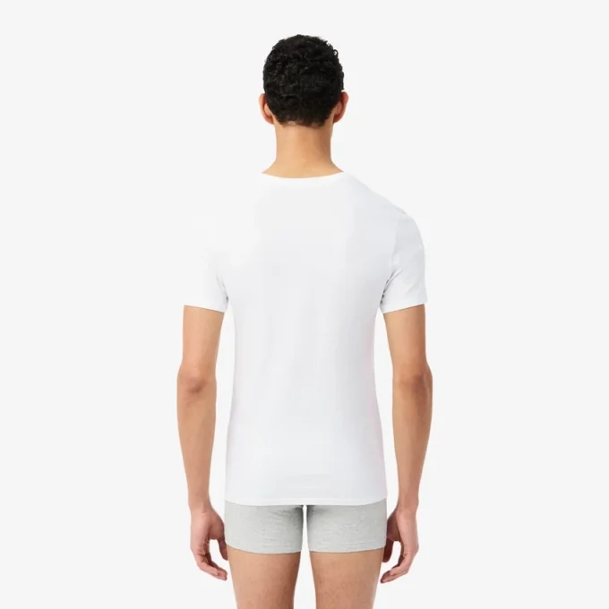 3-pack slim fit ondershirts voor heren