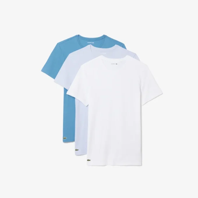 3-pack slim fit ondershirts voor heren