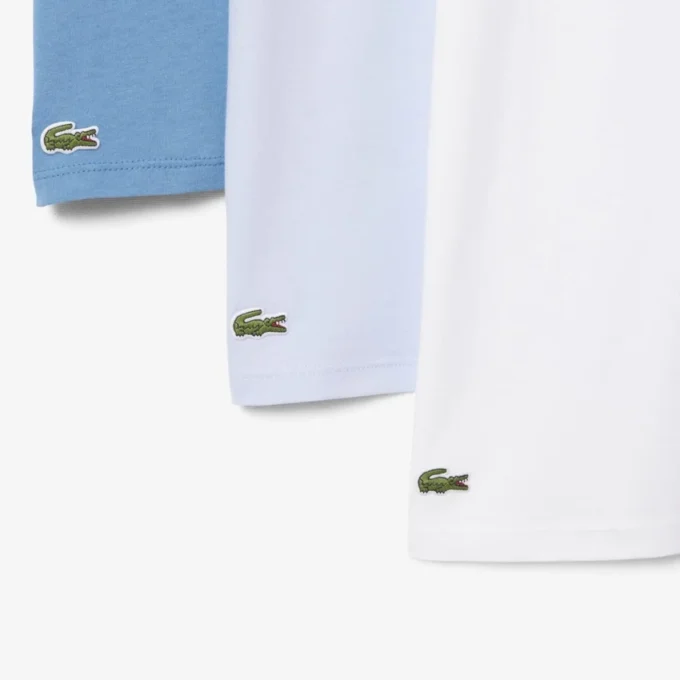 3-pack slim fit ondershirts voor heren