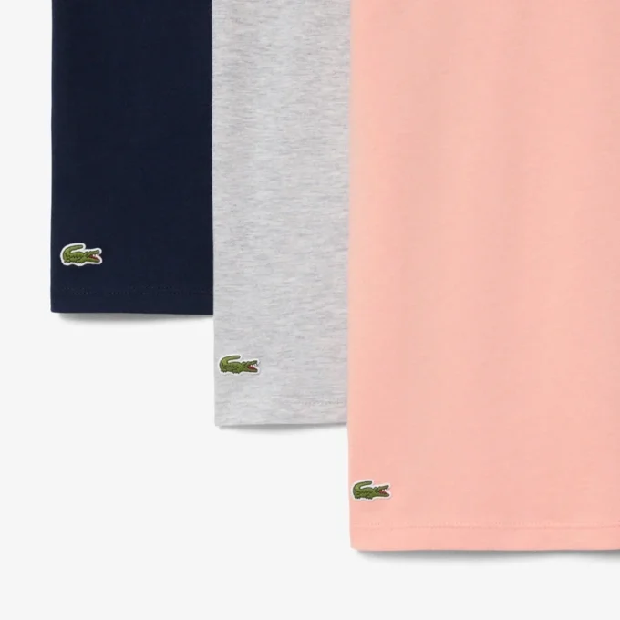 3-pack slim fit ondershirts voor heren