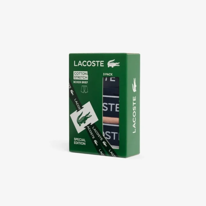 3-pack stretch katoenen Boxershorts voor heren