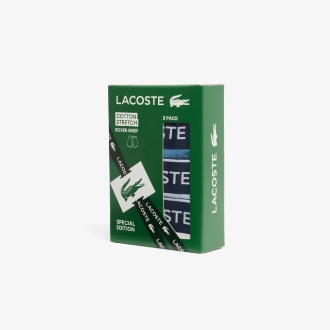 3-pack stretch katoenen Boxershorts voor heren