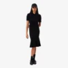 3D geribde midirok voor dames