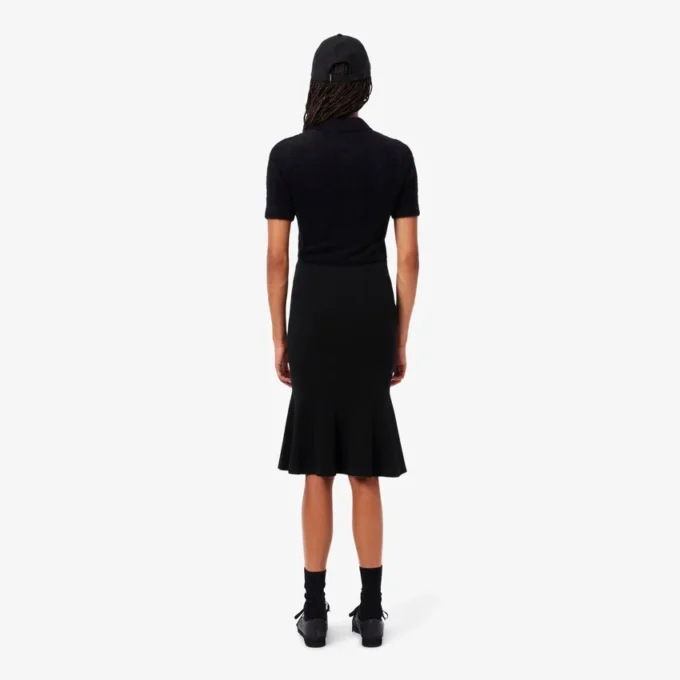 3D geribde midirok voor dames