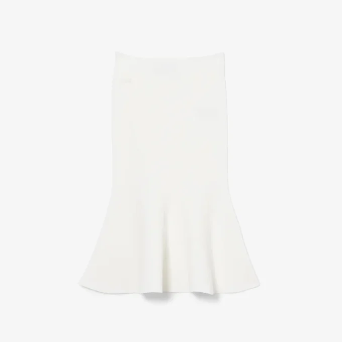 3D geribde midirok voor dames
