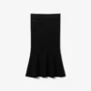 3D geribde midirok voor dames