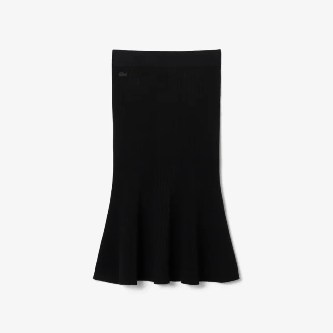 3D geribde midirok voor dames