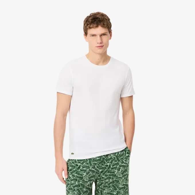 5-pack slim fit ondershirts voor heren