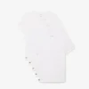 5-pack slim fit ondershirts voor heren