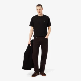 5-pocket denimjeans met rechte pasvorm