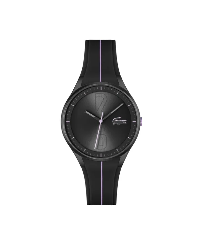 Atlanta siliconenhorloge met drie wijzers