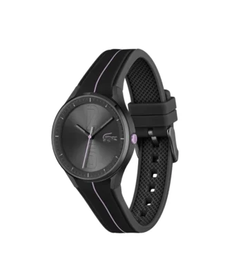 Atlanta siliconenhorloge met drie wijzers