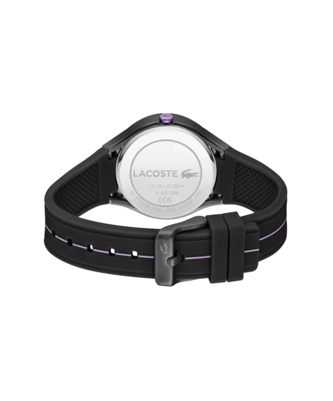 Atlanta siliconenhorloge met drie wijzers