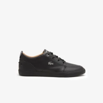 Bayliss leren Sneakers met geperforeerde kraag voor heren