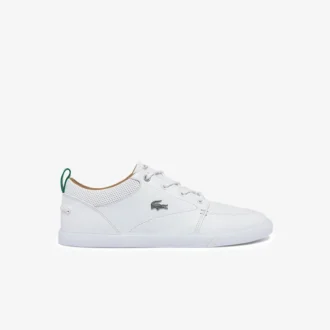 Bayliss leren Sneakers met geperforeerde kraag voor heren