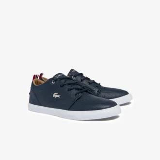 Bayliss leren Sneakers met geperforeerde kraag voor heren