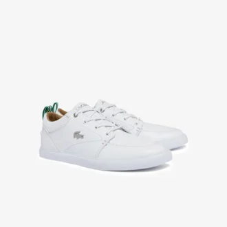 Bayliss leren Sneakers met geperforeerde kraag voor heren