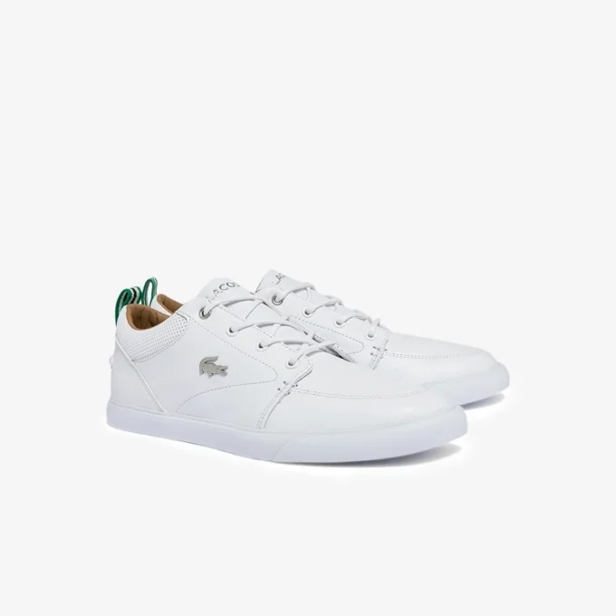 Bayliss leren Sneakers met geperforeerde kraag voor heren