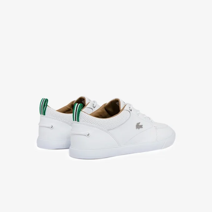 Bayliss leren Sneakers met geperforeerde kraag voor heren