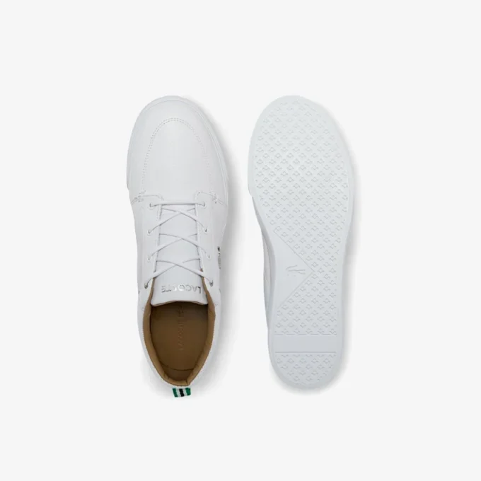 Bayliss leren Sneakers met geperforeerde kraag voor heren