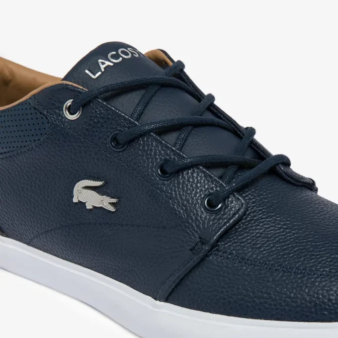 Bayliss leren Sneakers met geperforeerde kraag voor heren