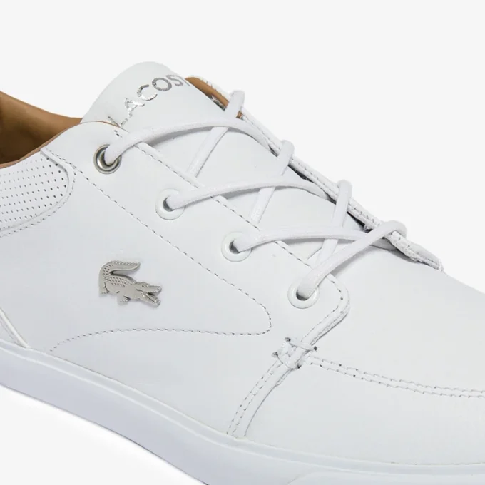 Bayliss leren Sneakers met geperforeerde kraag voor heren