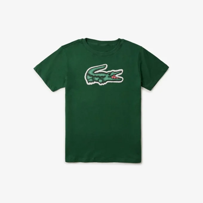 Bedrukt katoen T-shirt