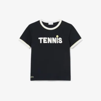 Bedrukt katoen T-shirt