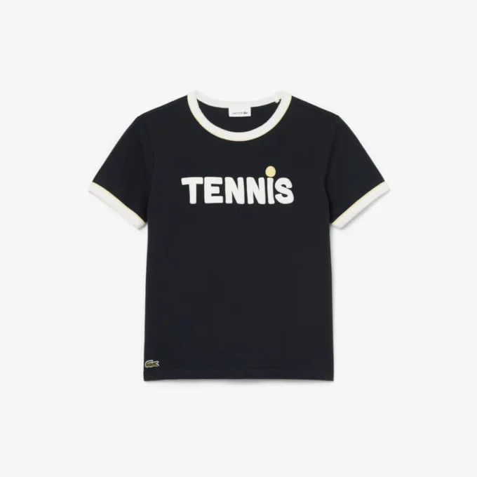 Bedrukt katoen T-shirt
