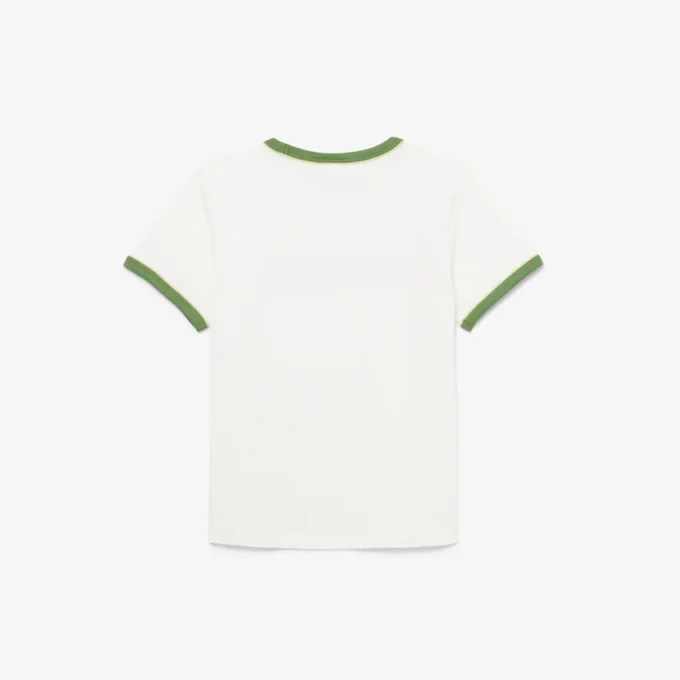 Bedrukt katoen T-shirt