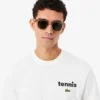 Bedrukt katoen T-shirt