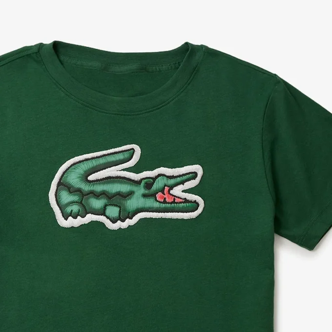Bedrukt katoen T-shirt