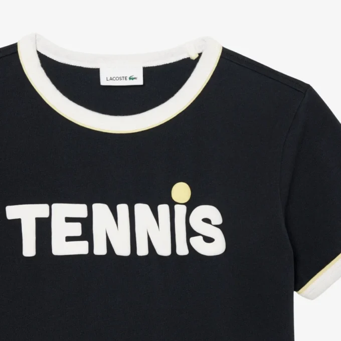 Bedrukt katoen T-shirt